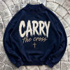 Carry the Cross Mock Neck