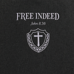 Broken Chains Tee – Washed Black / Grey