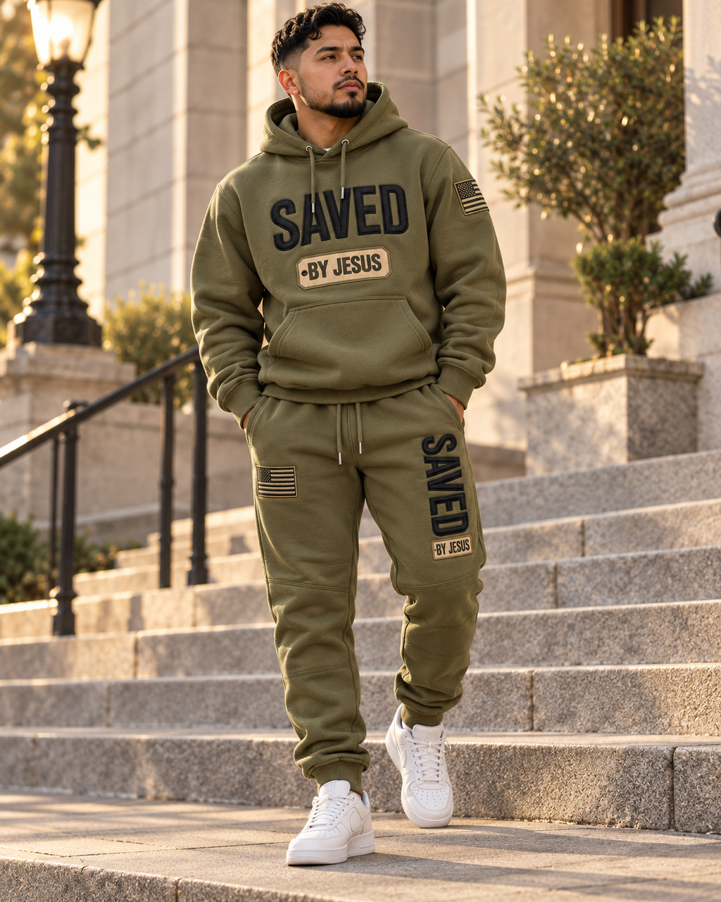 The Saved Sweatpants — Olive