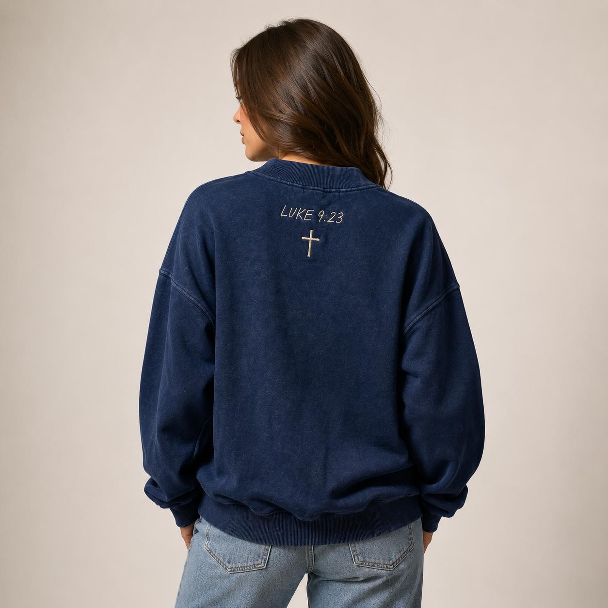Carry the Cross Mock Neck