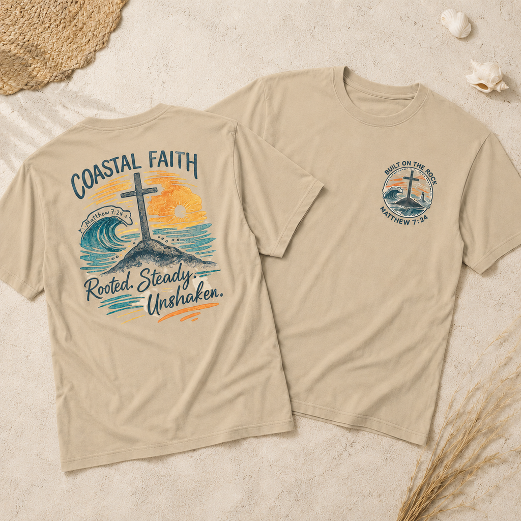 Coastal Faith Oversized Tee