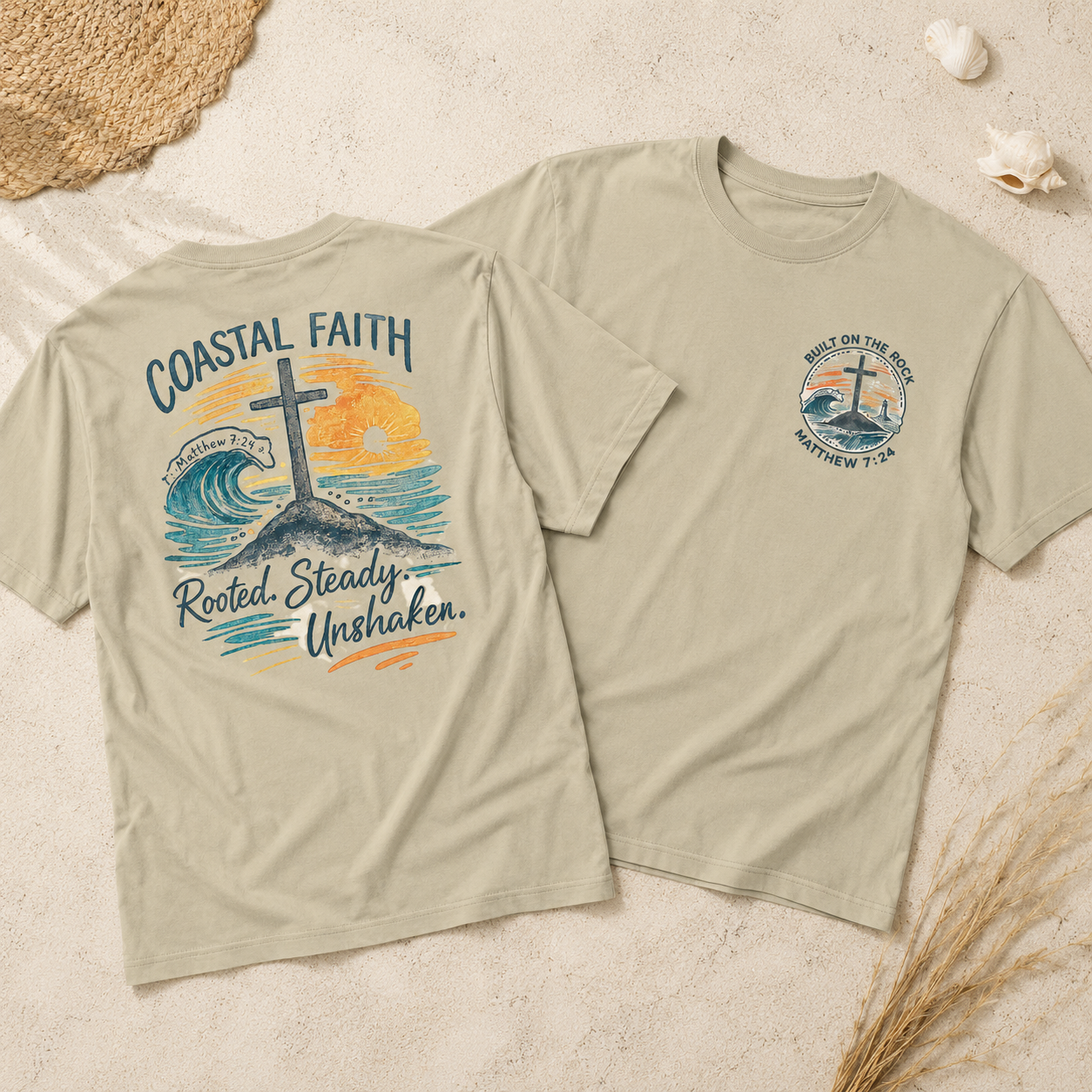 Coastal Faith Oversized Tee