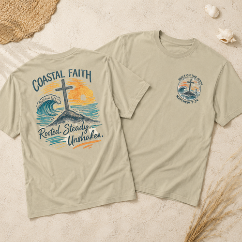 Coastal Faith Oversized Tee