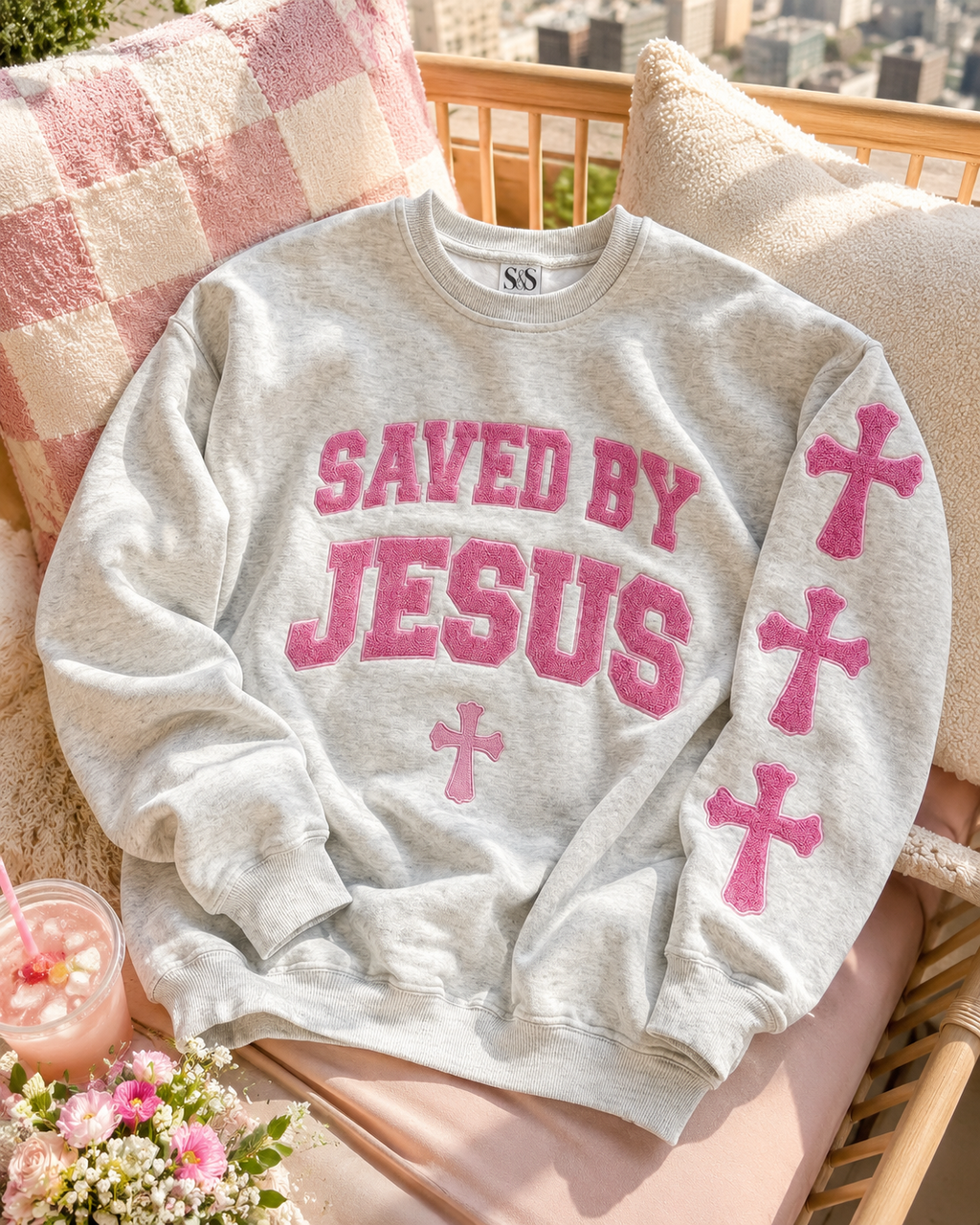 Daughter of Grace Chenille Sweater – Heather