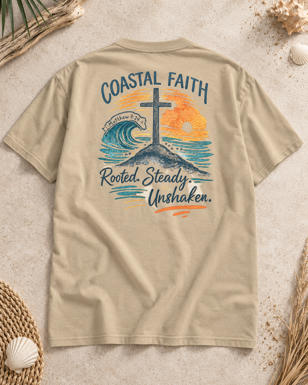 Coastal Faith Oversized Tee
