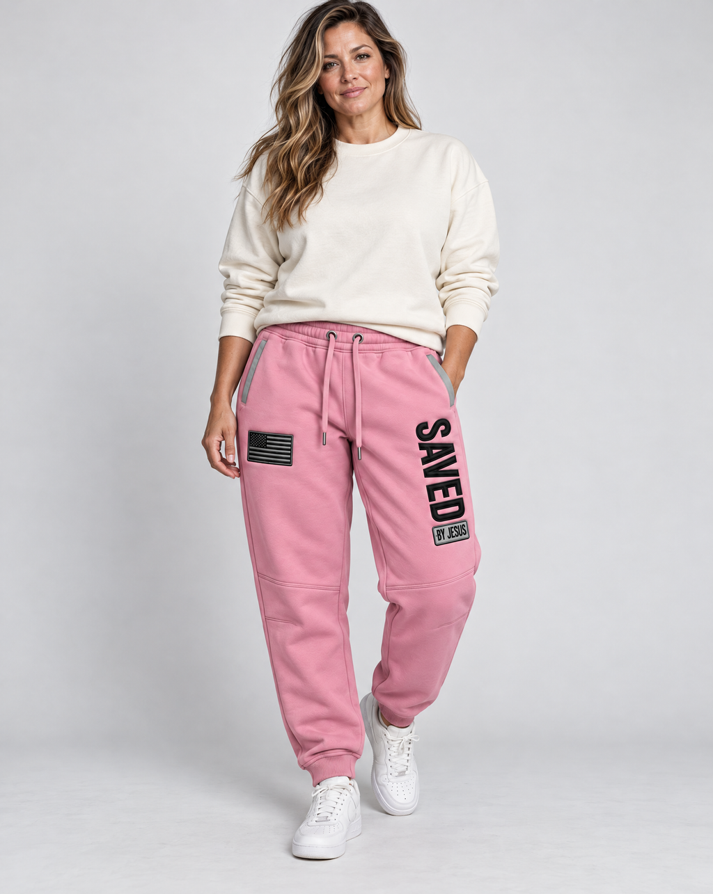 The Saved Sweatpants - Pink