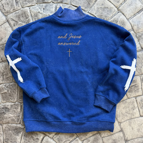 MAMA Prayed Mock Neck