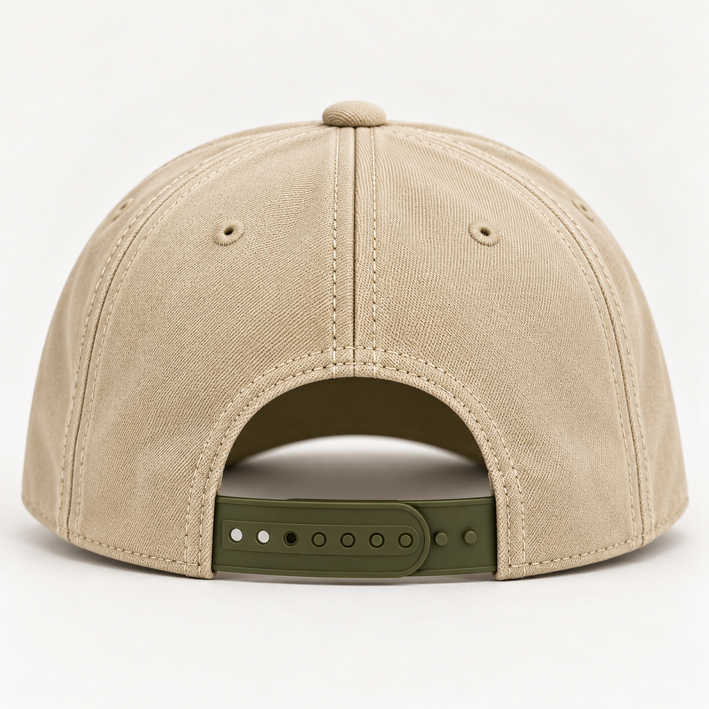 Saved by Jesus Embroidered Rope Hat – Cream & Olive