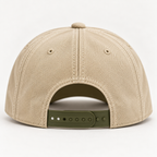 Saved by Jesus Embroidered Rope Hat – Cream & Olive