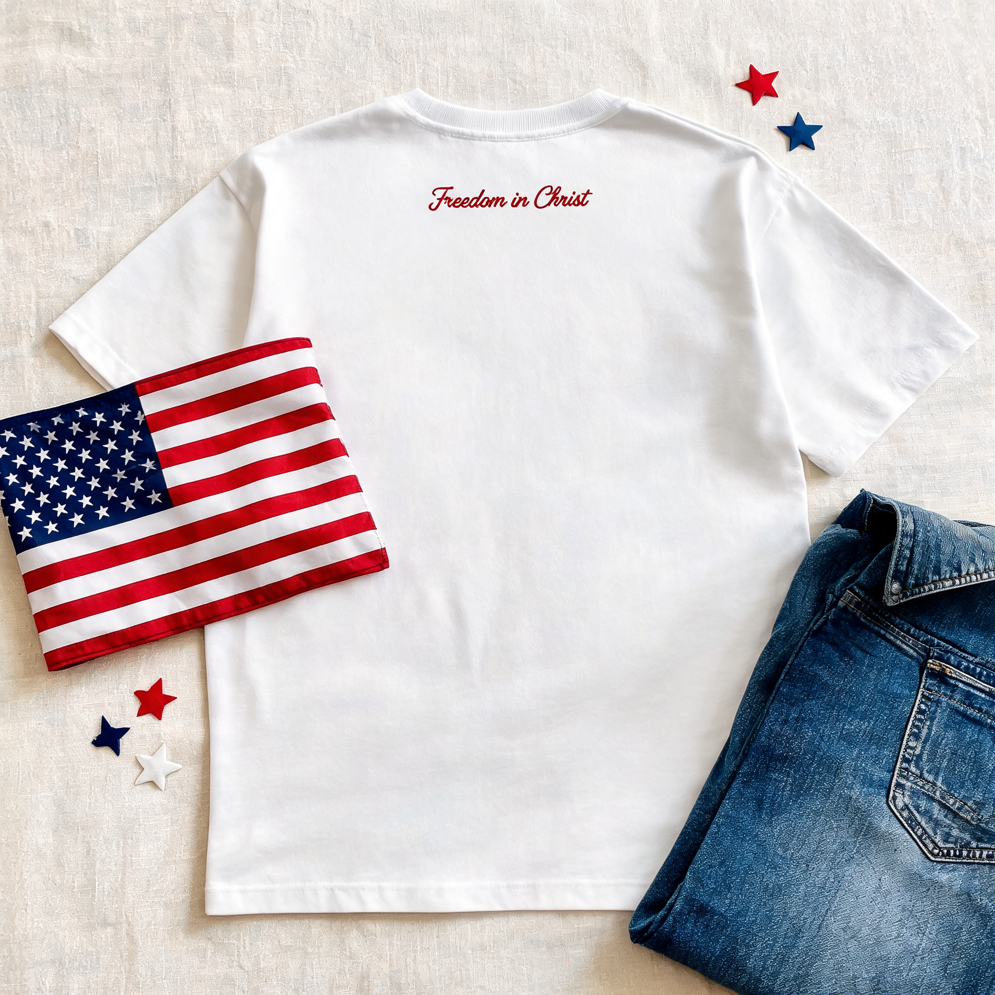 Freedom in Christ USAved Tee