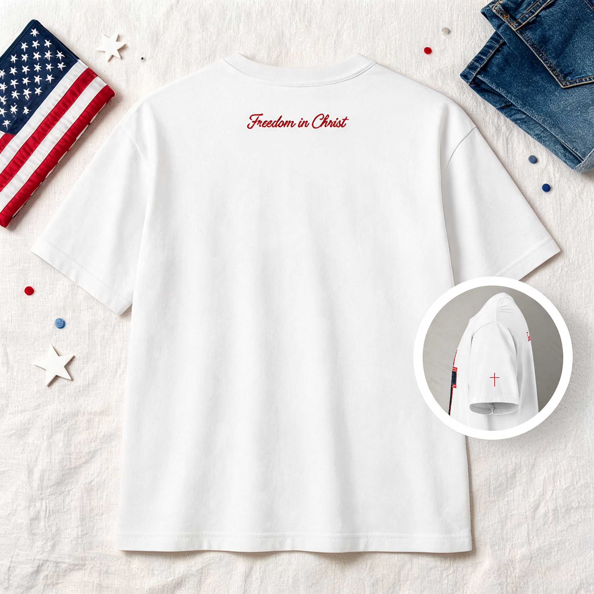 Freedom in Christ USAved Tee